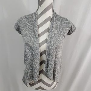 Grey light half sweater size 10/12 girls